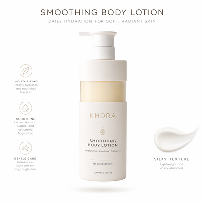 KHORA Smoothing Body Lotion | Moisturizing · Smoothing · Fragrance  200ml